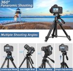 100BTF BJ368 Aluminum Tripod in Oman – Lightweight, Stable & Portable Stand - Image 6