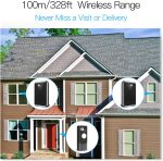 1byone Wireless Doorbell MNB2 – Long‑Range 500 ft, 36 Chimes, Adjustable Volume & LED Flash – Waterproof & Expandable - Image 5