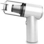 2 IN 1 Cordless Portable Mini Vacuum Cleaner – USB Rechargeable Handheld & Car Vacuum –