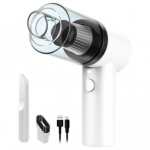 2 IN 1 Cordless Portable Mini Vacuum Cleaner – USB Rechargeable Handheld & Car Vacuum – - Image 2