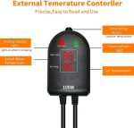 25 W Submersible Aquarium Heater – Compact Thermostat Fish Tank Warmer - Image 3