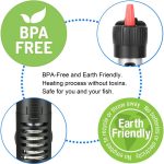 25W Submersible Aquarium Heater with Adjustable Thermostat and LED Display – Ideal for Small Fish Tanks - Image 4