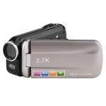 2.7K Ultra HD Camcorder – 42MP Digital Video Camera with 3.0" LCD, 18X Digital Zoom, Night Vision, and Microphone,