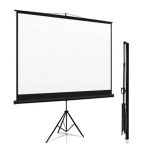 2x2 Meter Tripod Projector Screen – Portable, Foldable, and Easy Setup for Home and Office, Best Price In Muscat Oman