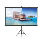 2x2 Meter Tripod Projector Screen – Portable, Foldable, and Easy Setup for Home and Office, Best Price In Muscat Oman - Image 2