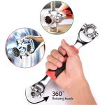 48‑in‑1 Universal Socket Wrench with 360° Swivel Head – Multi‑Function Adjustable Spanner - Image 3