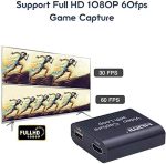4K HDMI Video Capture Card with Loop-Out – USB 3.0, Low Latency, OBS Compatible, Full HD 1080p Recording - Image 4