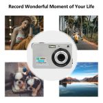 8X Zoom High Definition Digital Camera – 1080P HD Video, 2.7” LCD Screen, 48MP Photo Resolution, Compact & Lightweight Design, - Image 4
