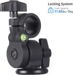 Adjustable Tripod Level Arm Fixer – Aluminum Boom & Support Arm for Tripods (360° Horizontal Mount) –