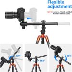 Adjustable Tripod Level Arm Fixer – Aluminum Boom & Support Arm for Tripods (360° Horizontal Mount) – - Image 3
