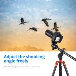 Adjustable Tripod Level Arm Fixer – Aluminum Boom & Support Arm for Tripods (360° Horizontal Mount) – - Image 4