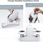 All-in-One Charging Dock for Oculus Quest – Fast Charging Station for Meta Quest 2 & 3 Headsets and Controllers - Price in Oman - Image 2