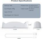 All-in-One Charging Dock for Oculus Quest – Fast Charging Station for Meta Quest 2 & 3 Headsets and Controllers - Price in Oman - Image 3