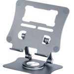 Aluminium Alloy Foldable Laptop Stand – Ergonomic, Adjustable, and Portable Notebook Riser,