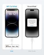 Anker 322 USB-C to Lightning Cable (3ft) – MFi Certified, Fast Charging, Durable Braided Design Best Price In Muscat Oman - Image 4