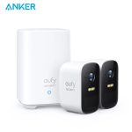 Anker eufyCam 2C Pro 2+1 Kit (T88613D1) – Wireless 2K Security Camera System with HomeBase 2 – 180-Day Battery Life, IP67 Weatherproof, Night Vision,