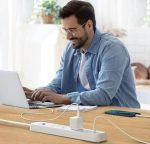 Anker PowerExtend USB-C 3 Strip White – 30W Fast Charging Power Strip with 3 AC Outlets & 3 USB Ports (2 USB-A, 1 USB-C) – 2m Cable, Surge Protection, - Image 5