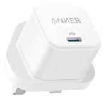 Anker PowerPort III 20 W Cube Charger + 1 m USB‑C to Lightning Cable (AN.B2149k21) – Foldable Plug, PD Fast‑Charge Combo