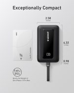 Anker Zolo 30W 10000mAh Power Bank with Built-in USB-C Cable – Fast Charging Portable Charger A1688H11, - Image 2