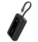 Anker Zolo 30W Power Bank 10000mAh with Built-in USB-C Cable (Model: A1688H11) Price In Muscat Oman