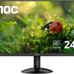 AOC Monitor 24” in Oman – Full HD 120Hz Smooth Display HDMI VGA