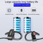 Awei WT50 Ear-Hook Wireless Sport Headphones – Bluetooth 4.2, IPX4 Waterproof, Dual Battery Design – - Image 3