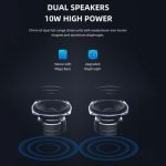 Awei Y668 2-in-1 Wireless Bluetooth 5.0 Speaker & Power Bank – 20W Output, IPX6 Waterproof, Portable Design, - Image 5