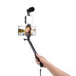 AY-49Z Vlogging Kit with LED Light, Microphone, Tripod & Remote – Ideal for YouTube, TikTok & Content Creation, Price in Oman - Image 4