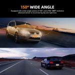 AZDOME M01 Pro Dash Cam – 1080P Full HD Car DVR with 3" IPS Screen, G-Sensor, Night Vision, Loop Recording, and Parking Monitor – Model DSH1 LND – - Image 4