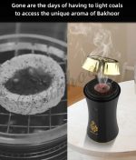B23 Portable USB Rechargeable Bukhoor Incense Burner – Electric Ceramic Heating with LED Indicator – Ideal for Home & Car Use - Image 3