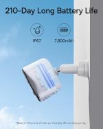 Baseus Security N1 Outdoor Camera 2K – Wireless, Long‑Life Battery, IP67, Expandable Local Storage - Image 5