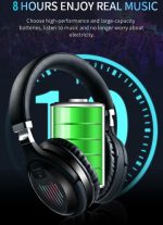 BatMan Bluetooth Headset TM-BTH600 with LED Mic, FM Radio & SD Card Slot – Wireless Headphones for Clear Calls & Music - Price in Oman - Image 5