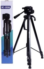BC-3550 Professional Camera Tripod – Lightweight Aluminum Tripod Stand with Quick Release Plate – Ideal for DSLR Cameras - Image 2