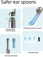 Bebird ERR1 Smart Wireless Ear Cleaner with HD Camera – White Box Mix Edition | Precision Ear Wax Removal Device - Image 6