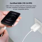 Belkin BoostCharge USB‑C PPS Wall Charger 25 W – Compact PD3.0 Fast Charger - Image 4