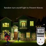 Besvic TM02 Digital Timer Socket – Programmable 24-Hour Plug-in Timer with LCD Display and Anti-Theft Mode | Price in Oman - Image 5