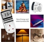 Besvic TM02 Digital Timer Socket – Programmable 24-Hour Plug-in Timer with LCD Display and Anti-Theft Mode | Price in Oman - Image 6