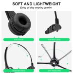 BH‑M9 Pro / BH‑M97 Wireless Call Center Headset – Bluetooth 5.0, Noise‑Cancelling Mic, Charging Dock – - Image 7