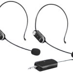 Borl BO-H2 Professional Headset Microphone – Noise-Canceling, Adjustable Headband, Omnidirectional Mic – Ideal for Teaching,