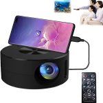Borrego T1 Portable Mini LED Projector – Compact Home Theater Solution