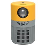 Borrego T400 Mini LED Yellow Projector – Portable Home Theater Solution, Price in Oman