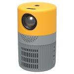 Borrego T400 Mini LED Yellow Projector – Portable Home Theater Solution, Price in Oman - Image 2
