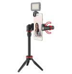 Boya BY-VG330 Universal Smartphone Video Mic Kit – Vlogging & Content Creation Set for iPhone & Android