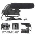 Boya BY-VM190 Camera Mounted Shotgun Microphone – High-Quality Directional Mic for DSLR Cameras Price in Oman - Image 2