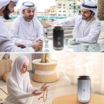 Bukhoor Crystal Incense Burner B35 – Portable Electric USB-C Rechargeable Burner with 2000mAh Battery, Turbo Fan, and Elegant Crystal Design – Ideal for Home, Office, - Image 4