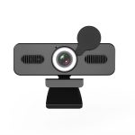 C360 2K 3-in-1 USB Webcam with Microphone, Speaker, and LED Light – Autofocus, Wide-Angle, Plug & Play, - Image 2