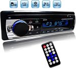 Car MP3 Player with Port 60Wx4 – Bluetooth, USB, SD, AUX, FM Radio, and Remote Control,