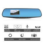 Car Rear View DVR Mirror Blue Box CRB1 – 4.5" Dual Lens 1080p Dash Cam with Night Vision & G-Sensor - Image 7