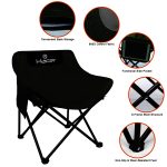 Carbon Steel Folding Chair – Heavy-Duty Steel Frame Foldable Chair for Indoor & Outdoor Use (Price In Oman) - Image 3