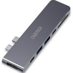 Choetech HUB-M14 7-in-1 USB-C Multiport Adapter – 4K HDMI, Thunderbolt 3, USB 3.0, SD/MicroSD –